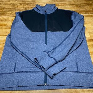 Lululemon heathered blue men’s jacket size Lg